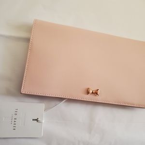 NWT Ted Baker - Pale Pink - Micro bow travel organizer